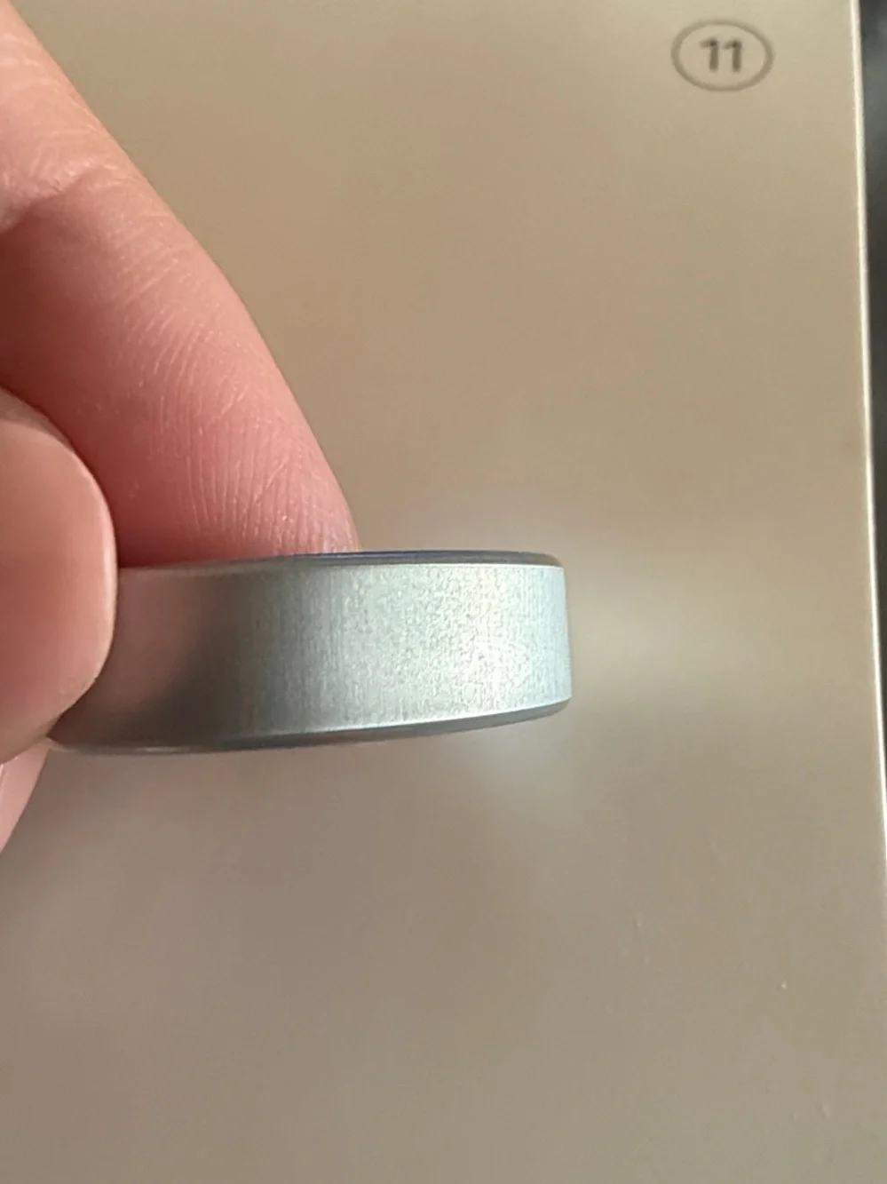 Oura Smart Ring 4 - Brushed Silver Finish
